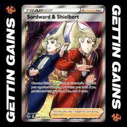 Sordward & Shielbert - TG28/TG30 - Ultra Rare - Silver Tempest - Pokemon - NM/M - Image 1