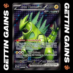 Iron Thorns ex - 196/167 - Ultra Rare - Twilight Masquerade - Pokemon - NM/M - Image 1