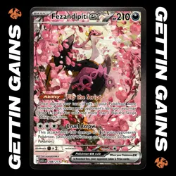 Fezandipiti ex - 288/217 - SIR - Ascended Heroes - Pokemon Card - NM/M - Image 1