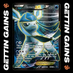 Glaceon EX - 116/124 - Ultra Rare - Fates Collide - Pokemon Card - HP - Image 1