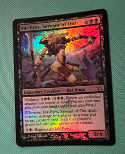 Ink-Eyes, Servant of Oni - Betrayers of Kamigawa - Prerelease - MTG - Foil - Image 2