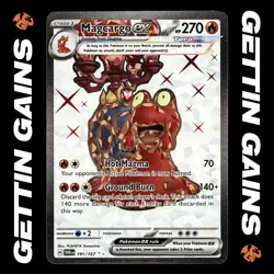 Magcargo ex - 191/167 - Ultra Rare - Twilight Masquerade - Pokemon Card - NM/M - Image 1