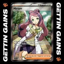 Miriam - 238/198 - Ultra Rare - Scarlet & Violet - Pokemon Card - NM/M - Image 1