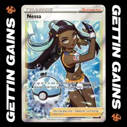 Nessa - TG27/TG30 - Ultra Rare - Lost Origin - Pokemon Card - NM/M - Image 1