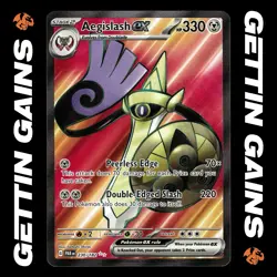 Aegislash ex - 230/182 - Ultra Rare - Paradox Rift - Pokemon Card - NM/M - Image 1