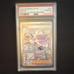 2023 Pokemon TCG Miriam 251/198 SV01 SIR Holo English PSA 10 - Image 1