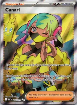 Canari 257/217 Ultra Rare Ascended Heroes Pokemon Near Mint - Image 2