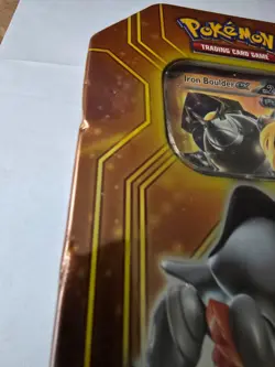 Pokemon Paradox Destinies Iron Boulder tin, sealed - Image 2