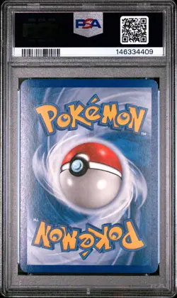 2005 POKEMON EX DEOXYS #16 DEOXYS-REVERSE FOIL PSA 7 - Image 2