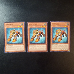 Yu-Gi-Oh! Test Tiger RYMP-EN098 1st Edition English Common Lot of 3 - Image 1