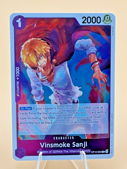 One Piece Vinsmoke Sanji OP10-063 (R)- Royal Blood (OP10) - Image 1