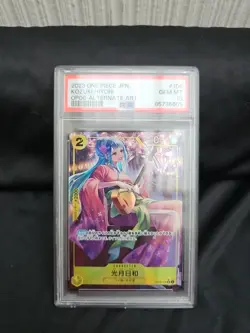 Kozuki Hiyori SR PSA 10 OP06-106 One Piece Japanese - Free Tracked Shipping - Image 1