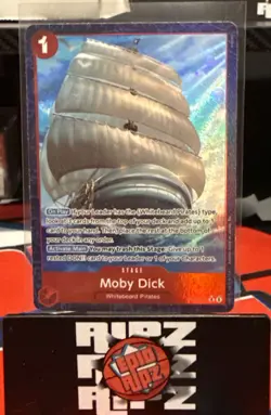 Moby Dick Alt Art OP16-021 One Piece TCG English IN-HAND Clean! Time To Battle - Image 1