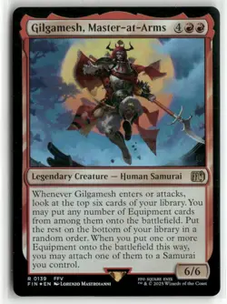 Gilgamesh, Master-at-Arms FOIL - FINAL FANTASY MTG NM - Image 1