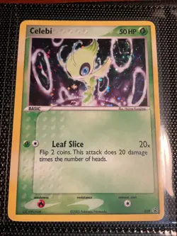 Pokemon TCG - Celebi 029 Nintendo Black Star Promo - MP/LP - Image 1