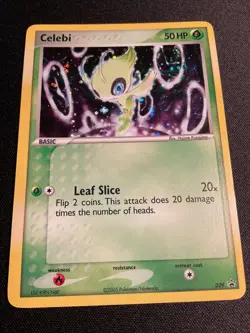 Pokemon TCG - Celebi 029 Nintendo Black Star Promo - MP/LP - Image 2