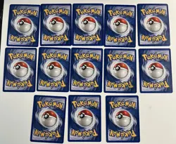 Lot of E Series Ruby And Sapphire Pokemon Mid Era 13 Cards - Image 2