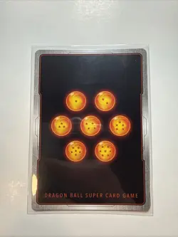Bandai Dragon Ball Super Card Game Son Goku SCR FB04-129 Battle Foil English - Image 2