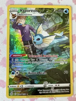 Pokemon TCG Blue’s Eeveelutions Brilliant Stars Trainer Gallery Set TG01TG02TG03 - Image 4