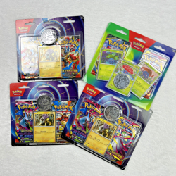 Pokemon TCG Raikou 2-Pack Blister Sealed w/ Vileplume Coin Pack (lot of 4) NEW - Image 1