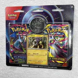 Pokemon TCG Raikou 2-Pack Blister Sealed w/ Vileplume Coin Pack (lot of 4) NEW - Image 2