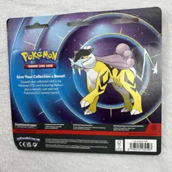 Pokemon TCG Raikou 2-Pack Blister Sealed w/ Vileplume Coin Pack (lot of 4) NEW - Image 3