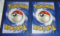 12 Card Lot Vintage Base Set Unlimited Classic Starter Pokemon Rare Trainer - Image 4