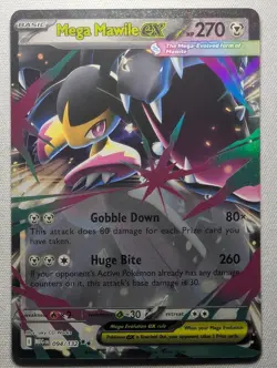 Mega Mawile ex 094/132 Double Rare Mega Evolution Pokemon Near Mint - Image 1