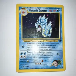 The Pokemon Company Giovanni's Gyarados 5/132 Gym Challenge Holo Rare EN 2000 - Image 1