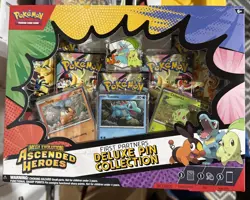 Pokemon TCG: Ascended Heroes Deluxe Pin Collection - Lot of 3 - Factory Sealed - Image 1