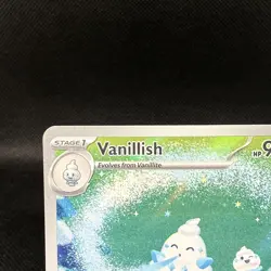 Vanillish 112/086 Sv: White Flare Holo Illustration Rare Near Mint Pokemon TCG - Image 2