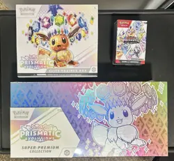 Pokemon Prismatic Evolutions Lot: SPC, ETB, And Booster Bundle 🔥 - Image 1