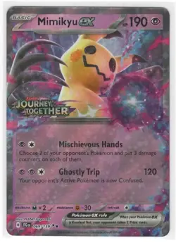 Mimikyu ex 069/159 Double Rare Journey Together Pokemon Near Mint - Image 1