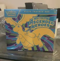 Pokemon TCG Elite Trainer Box Mega Ascended Heroes English - Image 1