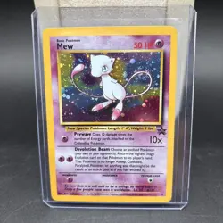 1999 Pokemon Wizards Black Star Promos Mew #9 - Image 1