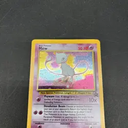 1999 Pokemon Wizards Black Star Promos Mew #9 - Image 5
