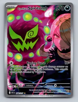 Pokemon TCG Cynthia's Spiritomb Holo Illustration Rare ME: Ascended Heroes 244/2 - Image 1