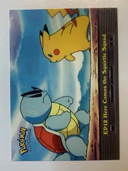 2000 Topps Pokemon TV Series 2 #EP12 Here Comes the Squirtle Squad (D) - Image 1