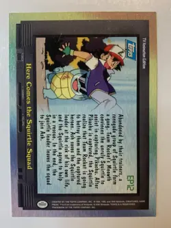 2000 Topps Pokemon TV Series 2 #EP12 Here Comes the Squirtle Squad (D) - Image 2