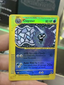 #2 Cloyster 8/165 Expedition 2002 Reverse Rare Holo E-Reader Vintage Pokemon - Image 5