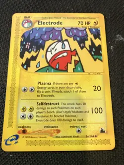 Pokemon Skyridge Electrode 36/144 NEAR MINT - Image 1