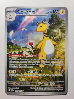 The Pokemon Company Pokemon TCG Ampharos 090/086 CR HP 160 Stage 2 Electric - Image 1