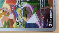 Bulbasaur 143/142 Illustration Rare Pokemon Stellar Crown SV07 Holo NM Raw - Image 5
