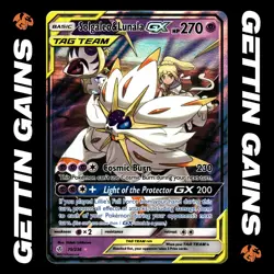 Solgaleo & Lunala GX - 75/236 - Ultra Rare - Cosmic Eclipse - Pokemon - NM/M - Image 1