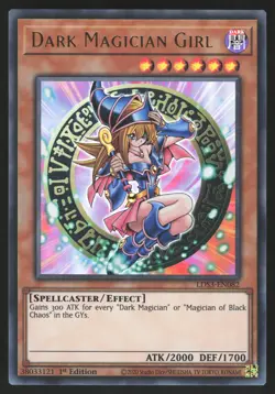 Dark Magician Girl - LDS3-EN082 - Ultra Rare - 1st Edition Yugioh - Image 1