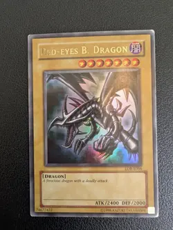 Yu-Gi-Oh! Red-Eyes B. Dragon LOB-E056 Red Eyes Black Dragon - Image 1