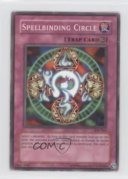 Spellbinding Circle Unlimited YuGiOh Starter Deck Yugi Evolution #SYE-045 READ - Image 1