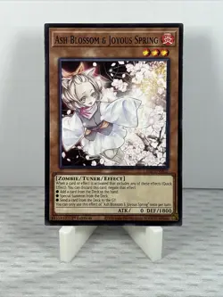 YuGiOh TCG- Ash Blossom & Joyous Spring Common- L26D-ENM02 NM - Image 1