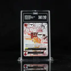 2025 ONE PIECE OP11-A FIST OF DIVINE SPEED ALTERNATE ART HONESTY IMPACT TAG 10 - Image 1