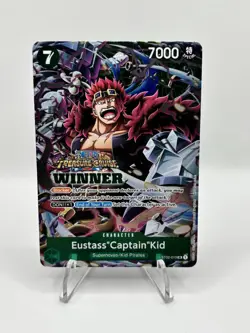 One Piece CCG Eustass “Captain” Kid ST02-013 WINNER - English - NM+ - Image 1